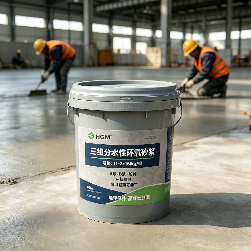崇明三组份水性环氧砂浆
